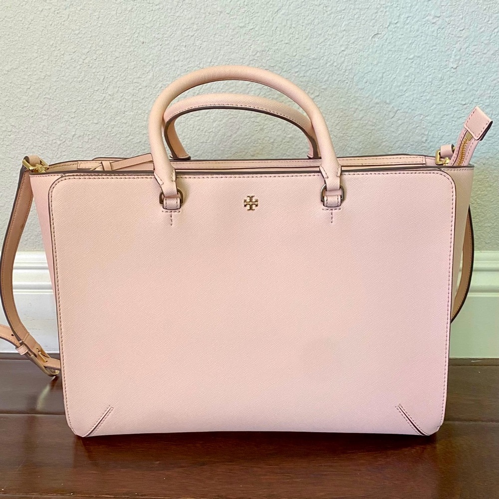 Tory Burch Robinson Tote Bag - Pink